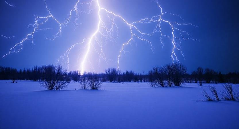 البرق في المنام