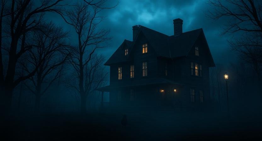 البيت المظلم في المنام