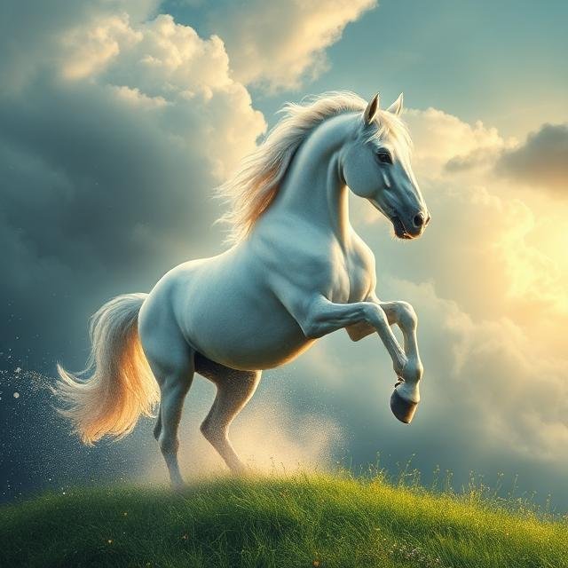 الحصان الأبيض في المنام