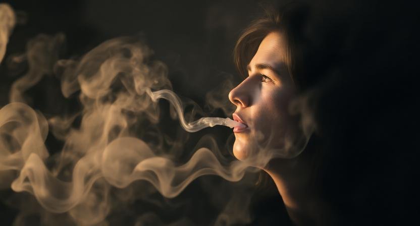 الدخان في المنام