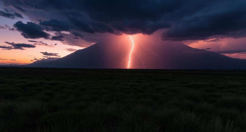الرعد في المنام