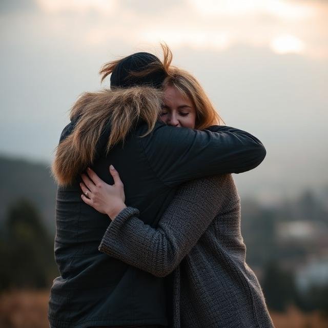 العناق في المنام