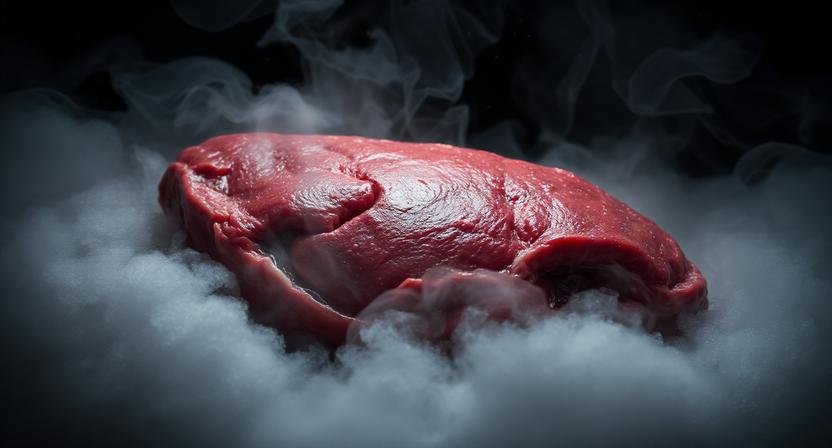 اللحم النيء في المنام