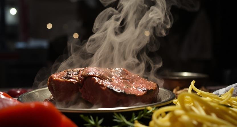 اللحم في المنام