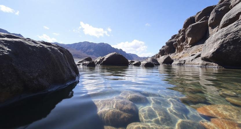 الماء النظيف في المنام