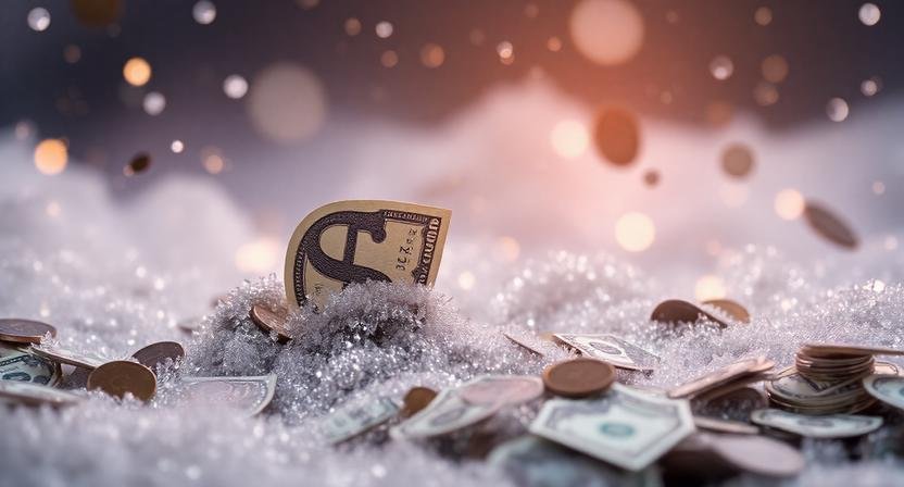 المال في المنام