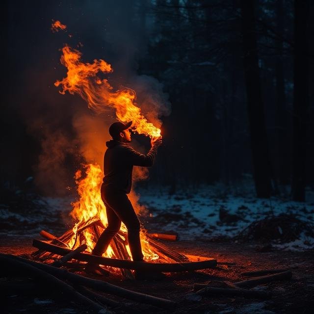 إطفاء النار في المنام