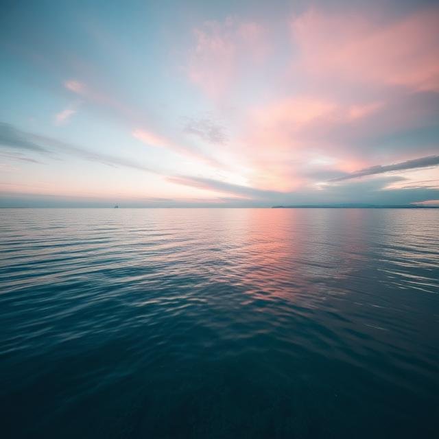 البحر الهادئ في المنام