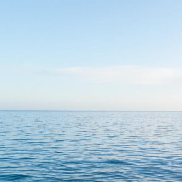 البحر الهادئ في المنام