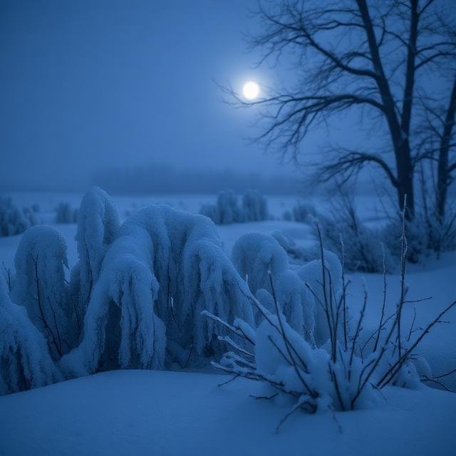 البرد في المنام