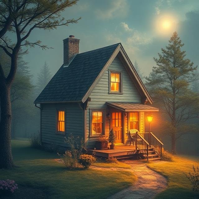 البيت الصغير في المنام