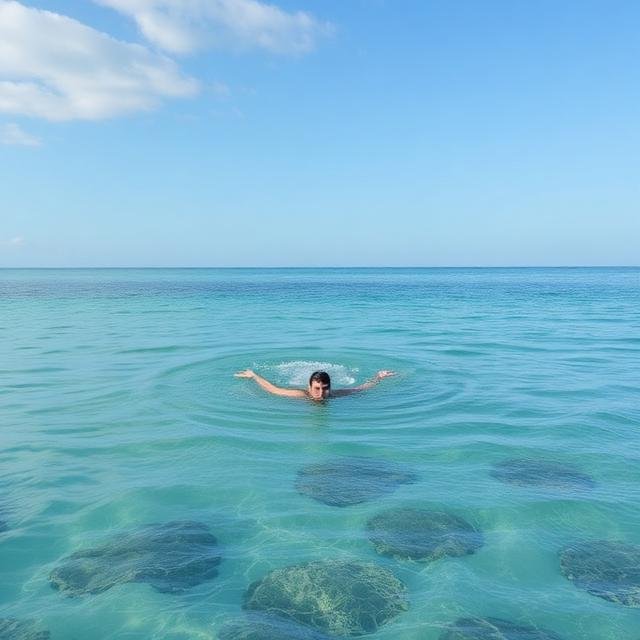 السباحة في البحر في المنام