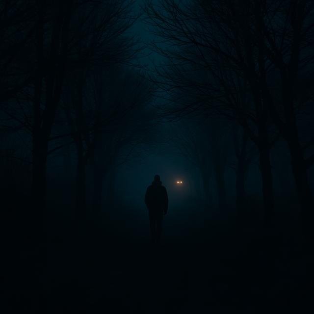 السير في الظلام في المنام