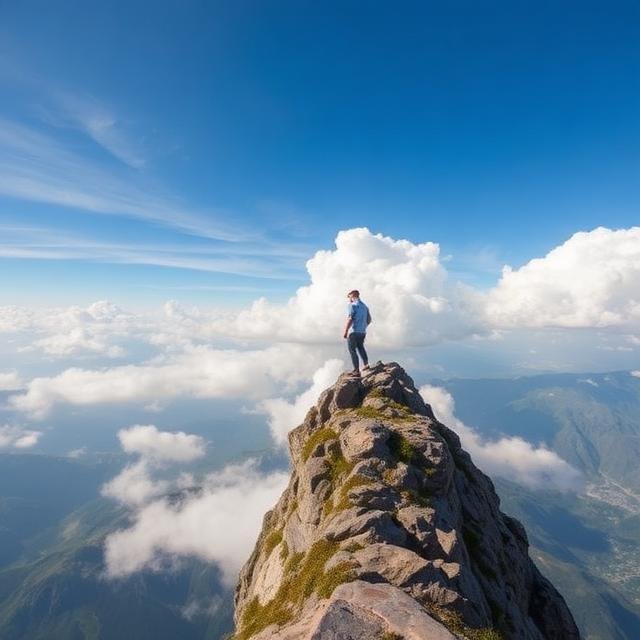 الصعود إلى مكان مرتفع في المنام