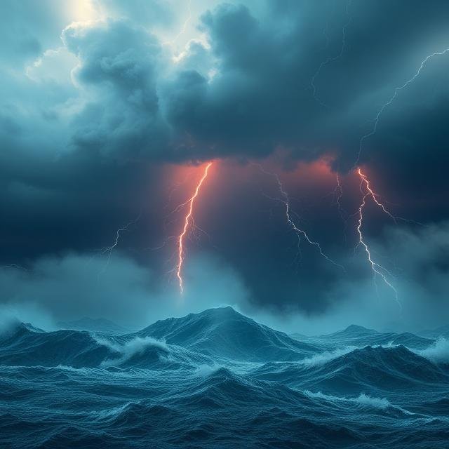 العواصف في المنام