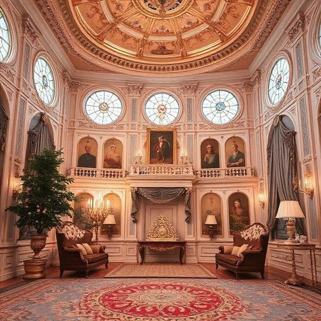 العيش في قصر في المنام