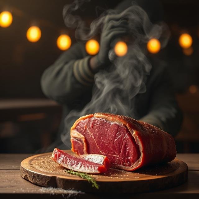 اللحم في المنام