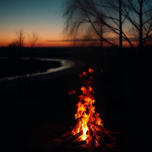 النار في المنام