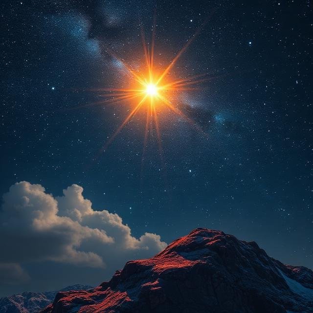 النجمة اللامعة في المنام