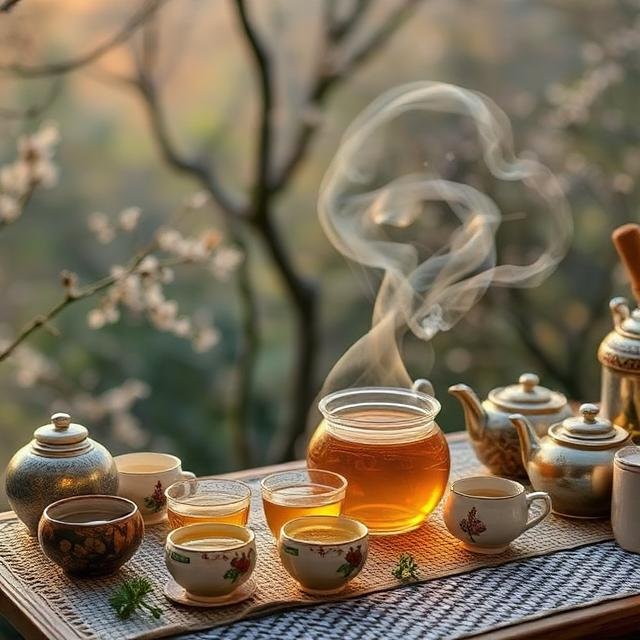 تحضير الشاي في المنام