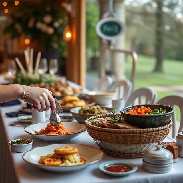 تقديم الطعام في المنام