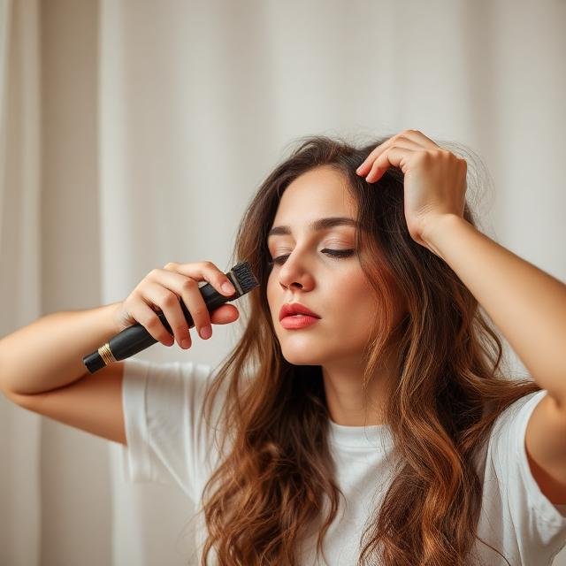 تمشيط الشعر في المنام