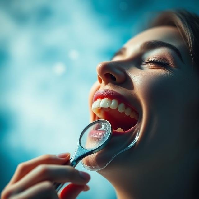 تنظيف الأسنان في المنام