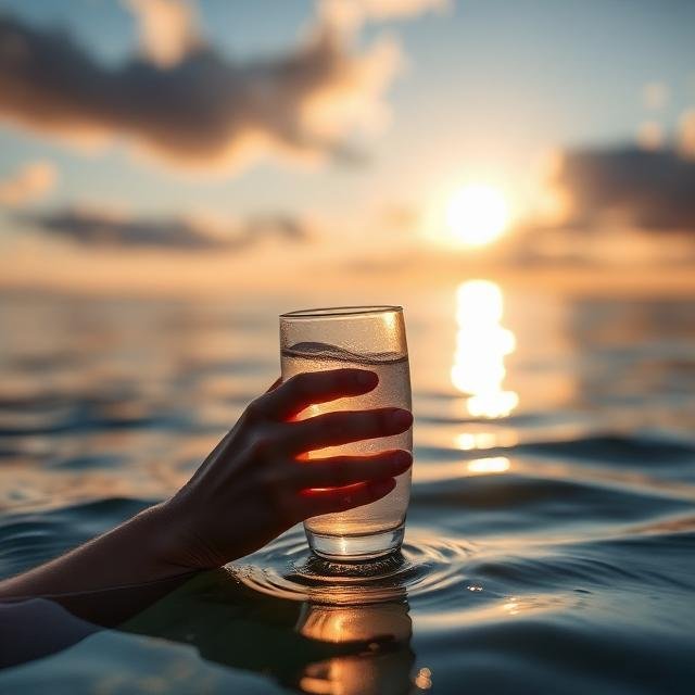 شرب ماء صافٍ في المنام