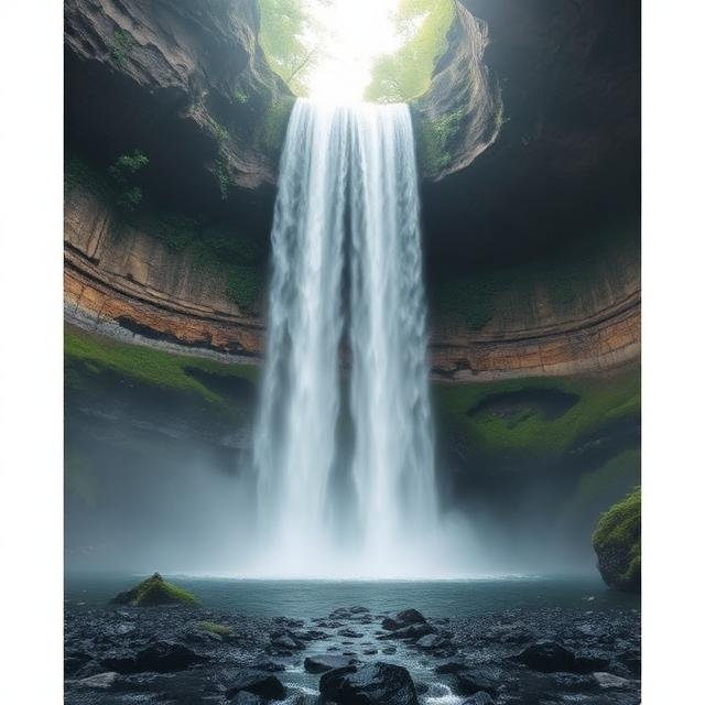 شلال الماء في المنام