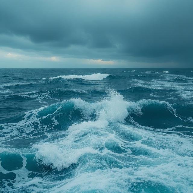 البحر الهائج في المنام