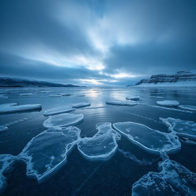 الجليد في المنام