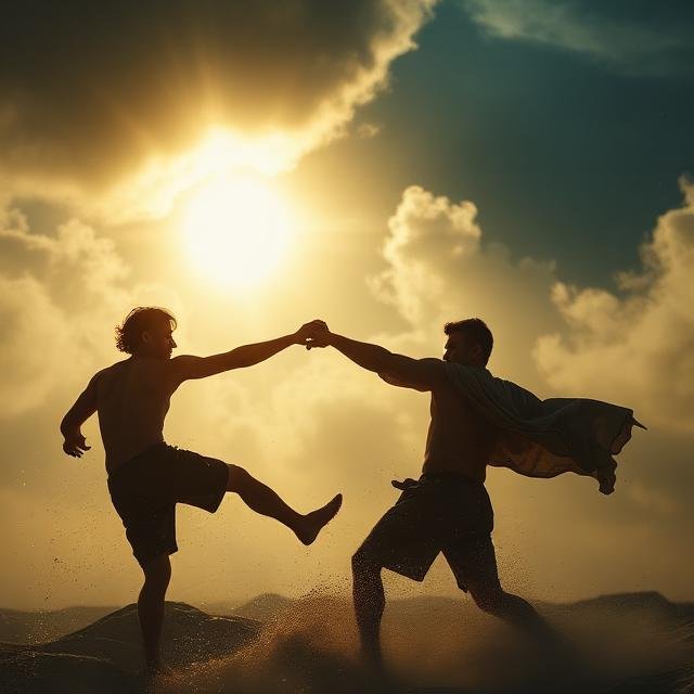 الشجار مع الأخ في المنام