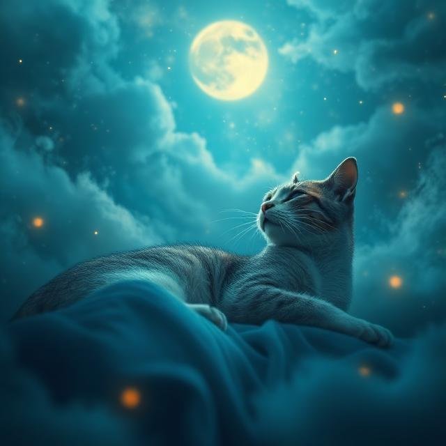 القط في المنام