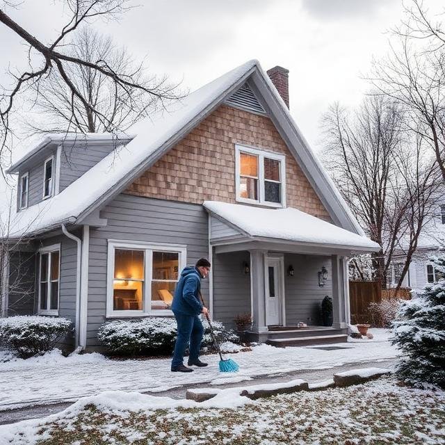 كنس البيت في المنام