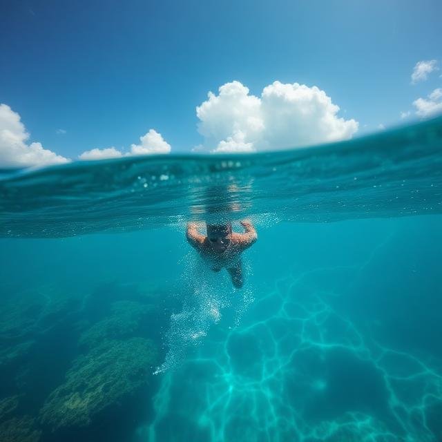 السباحة في المنام