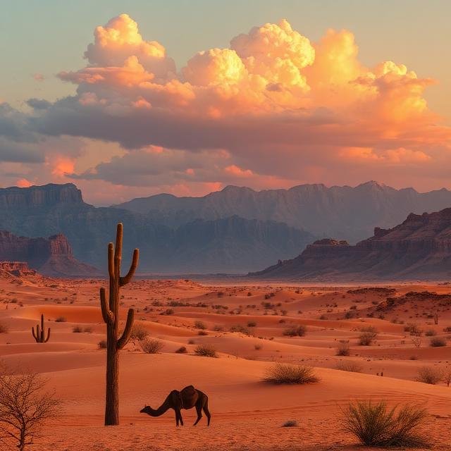 الصحراء في المنام