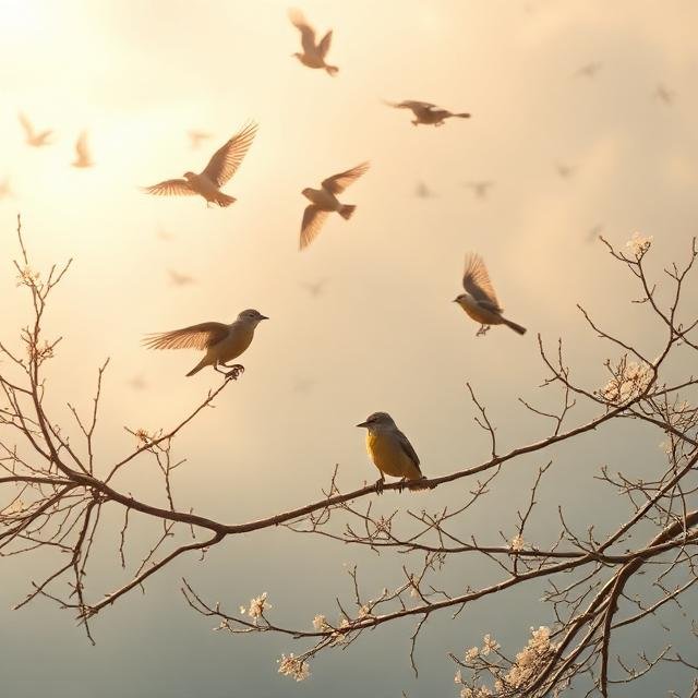 الطيور في المنام