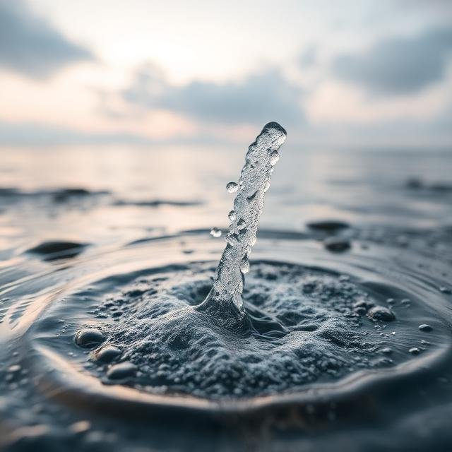 سكب الماء في المنام