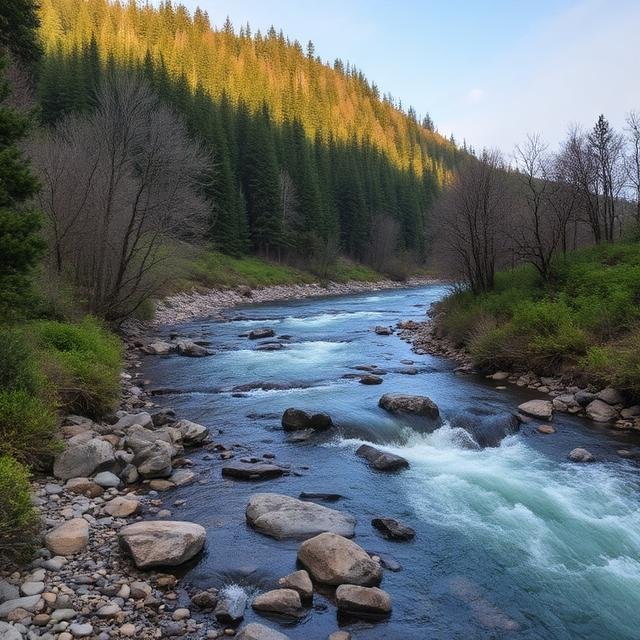 عبور نهر في المنام